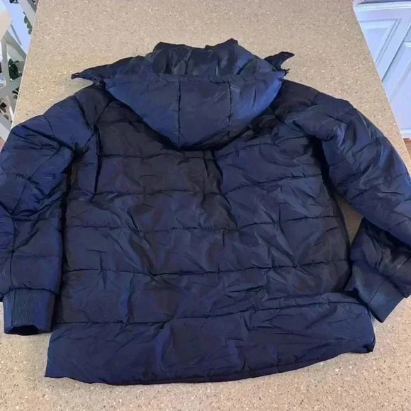 FILA Pace Logo PufferJacket Hooded Medium Insulated Winter, Warm, Insulated - Picture 7 of 11